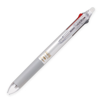 パイロット-こすると消えるボールペン-3色-フリクションボール3-スリム-038-0-38mm-LKFBS60UF-S-シルバー | 1 | ブング・ステーション