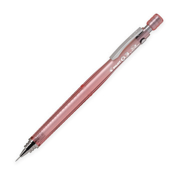パイロット-シャープペンシル-エススリー-0-3mm-HPS-30R-TCP3-透明コーラルピンク | 1 | ブング・ステーション