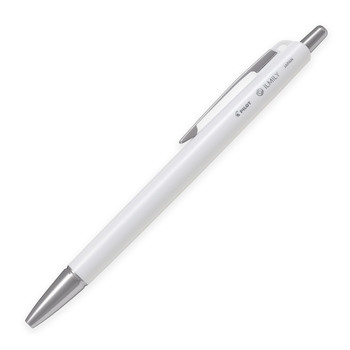 パイロット-油性ボールペン-ILMILY-ホワイトクリスマス-黒インキ-激細0-3mm-限定-BILMFTC25-WIW-ウィンターホワイト | 1 | ブング・ステーション