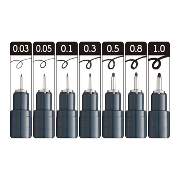 ぺんてる-水性顔料マーカー-ポイントライナー-0-03mm～1-0mm-S20P-8AD-0-8mm | 2 | ブング・ステーション