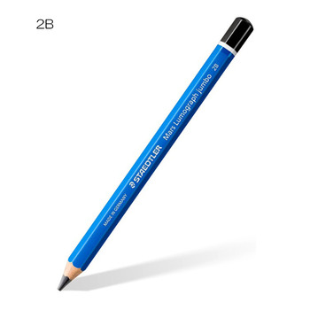 ステッドラー-高級鉛筆-マルス-ルモグラフジャンボ-【2B】--6本セット--100J-2B | 1 | ブング・ステーション