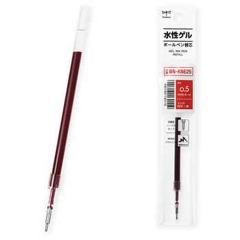 トンボ鉛筆-水性ゲルボールペン替芯-ＫＮＥ-0-5mm-BN-KNE25-赤 | 1 | ブング・ステーション