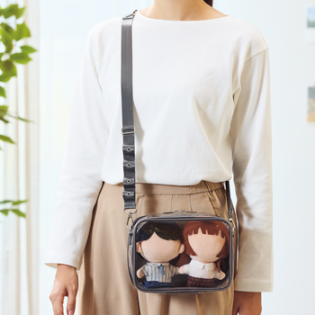 LIHITLAB--myfa＜ミファ＞-MY-FAVORITE-デコレーションボックスポーチ-ワイド-A-3310-24-チャコールブラック | 5 | ブング・ステーション