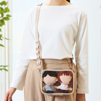 LIHITLAB--myfa＜ミファ＞-MY-FAVORITE-デコレーションボックスポーチ-ワイド-A-3310-16-シフォンベージュ | 5 | ブング・ステーション