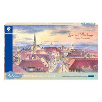 ステッドラー-カラト-アクェレル水彩色鉛筆＜スペシャルパッケージ＞-60色セット--karat-aquarell--125M60W25 | 1 | ブング・ステーション