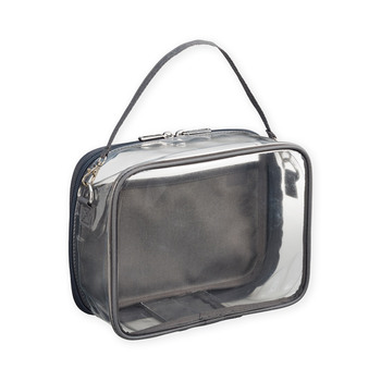 LIHITLAB--myfa＜ミファ＞-MY-FAVORITE-デコレーションボックスポーチ-ワイド-A-3310-24-チャコールブラック | 1 | ブング・ステーション