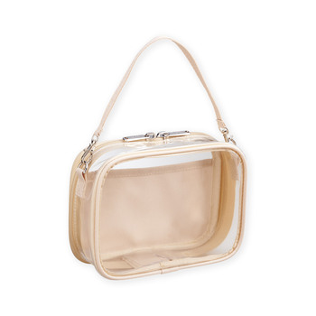 LIHITLAB--myfa＜ミファ＞-MY-FAVORITE-デコレーションボックスポーチ-ミニ・ワイド-A-3309-16-シフォンベージュ | 1 | ブング・ステーション