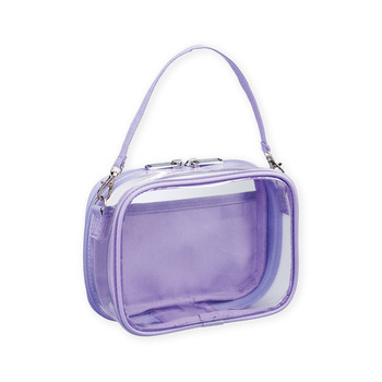 LIHITLAB--myfa＜ミファ＞-MY-FAVORITE-デコレーションボックスポーチ-ミニ・ワイド-A-3309-10-ライラックパープル | 1 | ブング・ステーション