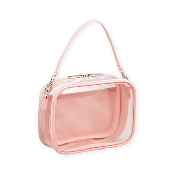 LIHITLAB--myfa＜ミファ＞-MY-FAVORITE-デコレーションボックスポーチ-ミニ・ワイド-A-3309-12-シャーベットピンク | 1 | ブング・ステーション