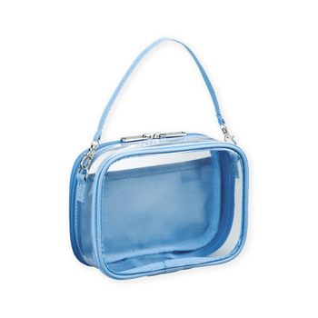 LIHITLAB--myfa＜ミファ＞-MY-FAVORITE-デコレーションボックスポーチ-ミニ・ワイド-A-3309-14-パウダーブルー | 1 | ブング・ステーション