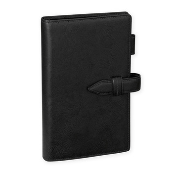 レイメイ藤井-システム手帳-ダ・ヴィンチ-グランデ-オイルレザー-ジャストリフィル聖書サイズ-リング11mm-JDB1409B-ブラック | 1 | ブング・ステーション