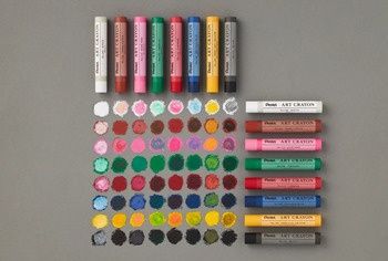 ぺんてる-アートクレヨン-１６色-スケッチブックセット-限定-PTAC-16ST1 | 4 | ブング・ステーション