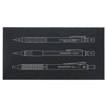ぺんてる-製図用シャープペンシル-3本セット-0-5mm-60周年限定カラー-グラフシリーズ-PGANAST | 1 | ブング・ステーション