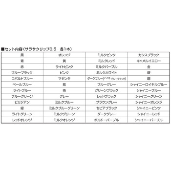 ゼブラ-サラサクリップ48本ケーキ型ペン立てセット-JJ15-48-CAKE | 5 | ブング・ステーション