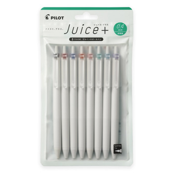 パイロット-ゲルインキボールペン-ジュースプラス＜Juice-＞-0-4mm-8色セット-LJL-14-8C | 1 | ブング・ステーション