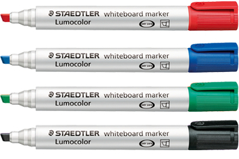 ステッドラー-ルモカラー-ホワイトボードマーカー-角芯（線幅2-5mm）-4色セット-351-B-WP4 | 2 | ブング・ステーション