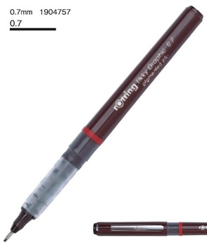 ロットリング-ティッキー-グラフィック-ファイバーチップペン-0-7mm-（12本セット）-1904757 | 1 | ブング・ステーション