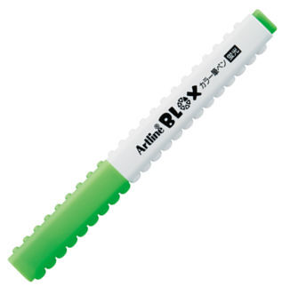 シャチハタ-Artline-BLOX-カラー筆ペン＜蛍光色＞-KTX-FF-G-グリーン | 1 | ブング・ステーション