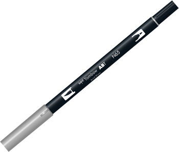 トンボ鉛筆-水性マーカー-ＡＢ－Ｔ＜Cool-Gray-5-クールグレイ5-＞-デュアルブラッシュペン-AB-TN65 | 1 | ブング・ステーション