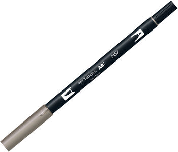 トンボ鉛筆-水性マーカー-ＡＢ－Ｔ＜Warm-Gray-5-ウォームグレイ5-＞-デュアルブラッシュペン-AB-TN57 | 1 | ブング・ステーション
