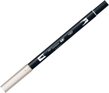 トンボ鉛筆-水性マーカー-ＡＢ－Ｔ＜Warm-Gray-1-ウォームグレイ1-＞-デュアルブラッシュペン-AB-TN89 | ブング・ステーション