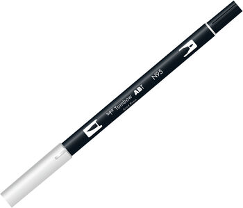 トンボ鉛筆-水性マーカー-ＡＢ－Ｔ＜Cool-Gray-1-クールグレイ1-＞-デュアルブラッシュペン-AB-TN95 | 1 | ブング・ステーション