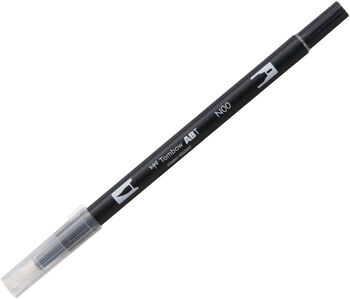 トンボ鉛筆-水性マーカー-ＡＢ－Ｔ＜Colorless-Blender-カラーレスブレンダー-＞-デュアルブラッシュペン-AB-TN00 | 1 | ブング・ステーション