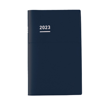 コクヨ-ジブン手帳Biz-2023-A5スリム-マットカバータイプ-マットネイビー-ニ-JB1DB-23 | 1 | ブング・ステーション