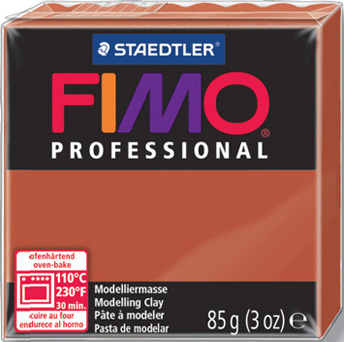 ステッドラー-CLAY-FIMO-オーブンクレイ-フィモ-プロフェッショナル-＜テラコッタ＞-8004-74 | ブング・ステーション
