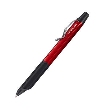 三菱鉛筆-3色ボールペン-0-28mm-ジェットストリームエッジ3＜JETSTREAM-EDGE-3＞-ツートンレッド-SXE3250328-TR | 1 | ブング・ステーション