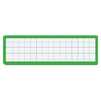 コクヨ-マグネット見出し-カード寸法-19×75mm--10枚セット--マク-402G-緑 | 1 | ブング・ステーション