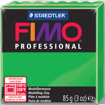 ステッドラー-CLAY-FIMO-オーブンクレイ-フィモ-プロフェッショナル-＜サップグリーン＞-8004-5 | 1 | ブング・ステーション