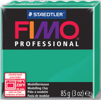 ステッドラー-CLAY-FIMO-オーブンクレイ-フィモ-プロフェッショナル-＜ピュアグリーン＞-8004-500 | 1 | ブング・ステーション