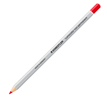 ステッドラー-オムニクローム色鉛筆-（12本セット）-108-2-レッド | ブング・ステーション