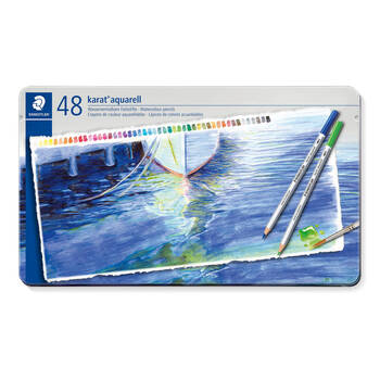 ステッドラー-カラト-アクェレル水彩色鉛筆-48色セット--karat-aquarell--125M48 | 1 | ブング・ステーション
