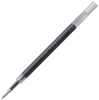 ゼブラ-ボールペン替芯-JF0-5芯-0-5mm-水性顔料インク-サラサ単色用-黒-P-RJF5-BK | 1 | ブング・ステーション