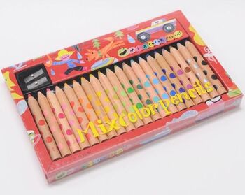 コクヨ-Art-and-Craftシリーズ-画期的な二色の芯-ミックス色鉛筆-20本-日本製-KE-AC2 | 1 | ブング・ステーション