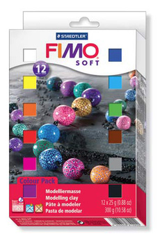 ステッドラー-CLAY-FIMO-オーブンクレイ-フィモ-ソフト-マテリアルパック12色セット-（初心者用キット）-8023-01-LJ | 1 | ブング・ステーション