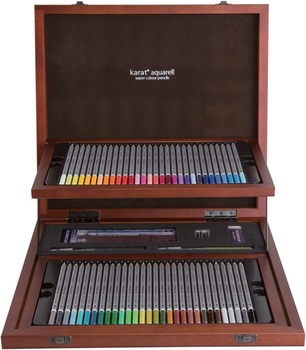 ステッドラー-カラト-アクェレル水彩色鉛筆＜クリエイティブボックス＞-60色セット--karat-aquarell--125-W60-1 | ブング・ステーション
