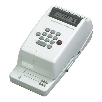 コクヨ-電子チェックライター-印字桁数8桁-IS-E20 | ブング・ステーション