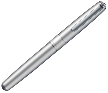 トンボ鉛筆-水性ボールペン-スワロフスキー使用モデル-ZOOM505SW-BW-LZS04-シルバー | ブング・ステーション