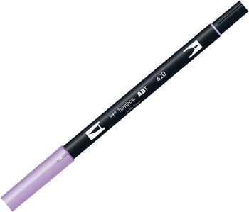トンボ鉛筆-水性マーカー-ＡＢ－Ｔ＜Lilac-ライラック-＞-デュアルブラッシュペン-AB-T620 | ブング・ステーション
