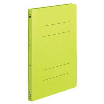コクヨ-フラットファイルPP-樹脂製とじ具-A4縦--10冊セット--フ-H10YG-黄緑 | 1 | ブング・ステーション