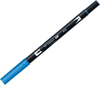 トンボ鉛筆-水性マーカー-ＡＢ－Ｔ＜Cyan-シアン-＞-デュアルブラッシュペン-AB-T476 | 1 | ブング・ステーション