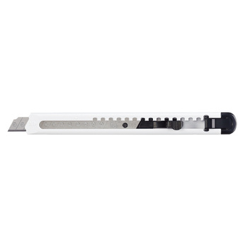 コクヨ-カッターナイフ-標準型-フッ素加工刃-黒-HA-2-SW-白 | ブング・ステーション