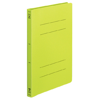 コクヨ-フラットファイルPP-樹脂製とじ具-B5縦--10冊セット--フ-H11YG-黄緑 | 1 | ブング・ステーション