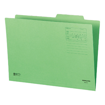 コクヨ-個別フォルダー-カラー--B4--10枚セット--B4-IFG-緑 | 1 | ブング・ステーション