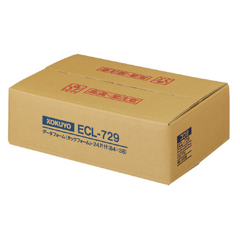 コクヨ-タックフォーム-ラベル寸法-83-8×38-1mm--24片-500枚-ECL-729 | 1 | ブング・ステーション