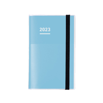 コクヨ-ジブン手帳mini2023-ファーストキット--＜スタンダードカバータイプ＞-B6スリム-ブルー-ニ-JFM1B-23 | 1 | ブング・ステーション