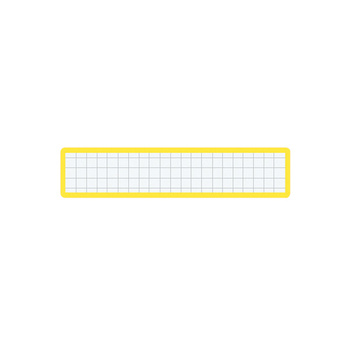 コクヨ-マグネット見出し-カード寸法-19×105mm--10枚セット--マク-411Y-黄 | 1 | ブング・ステーション